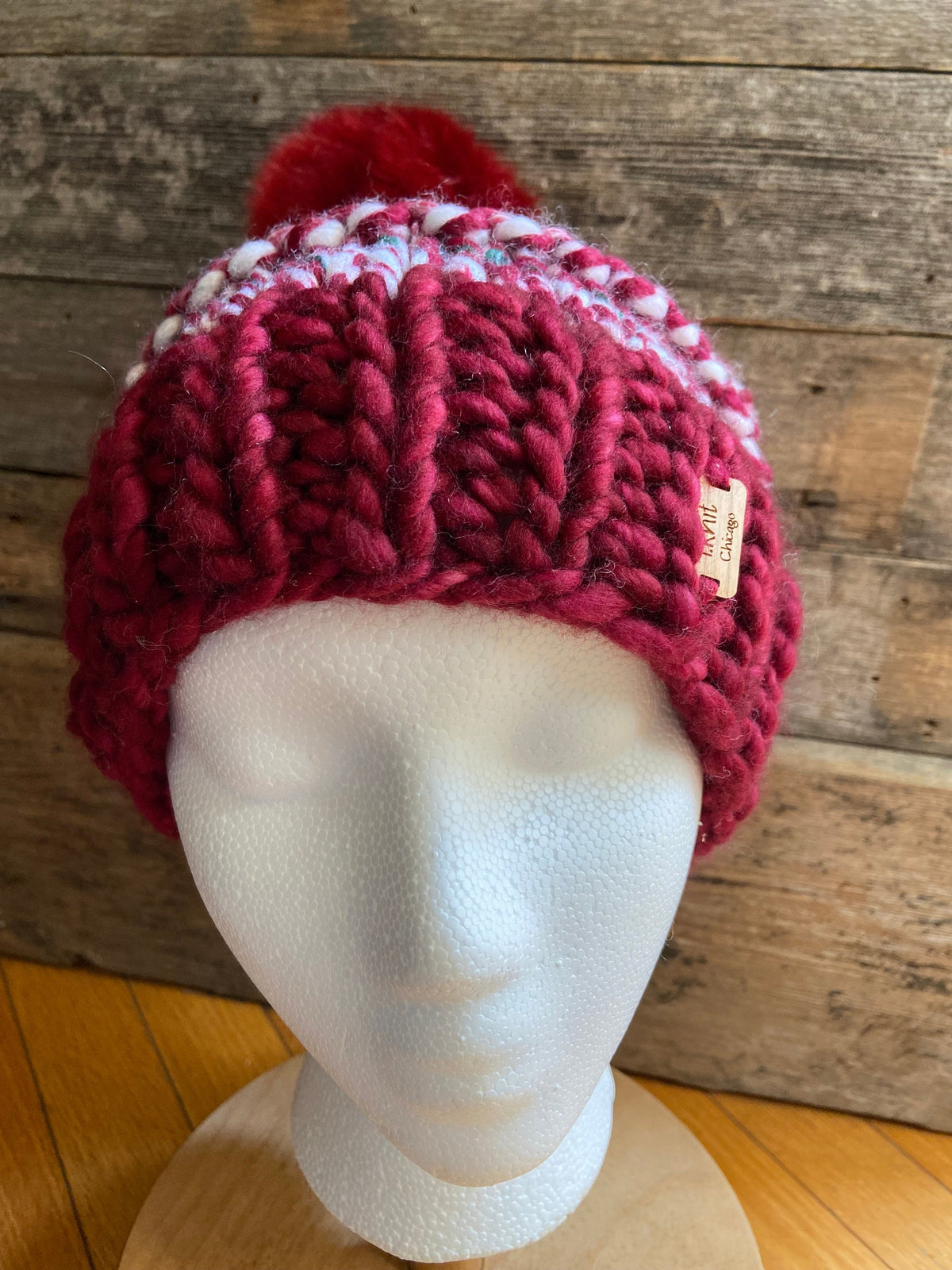 CRANBERRY Knit Beanie