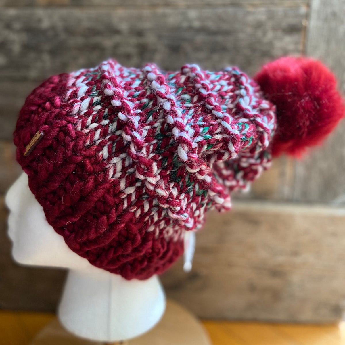 CRANBERRY Knit Beanie