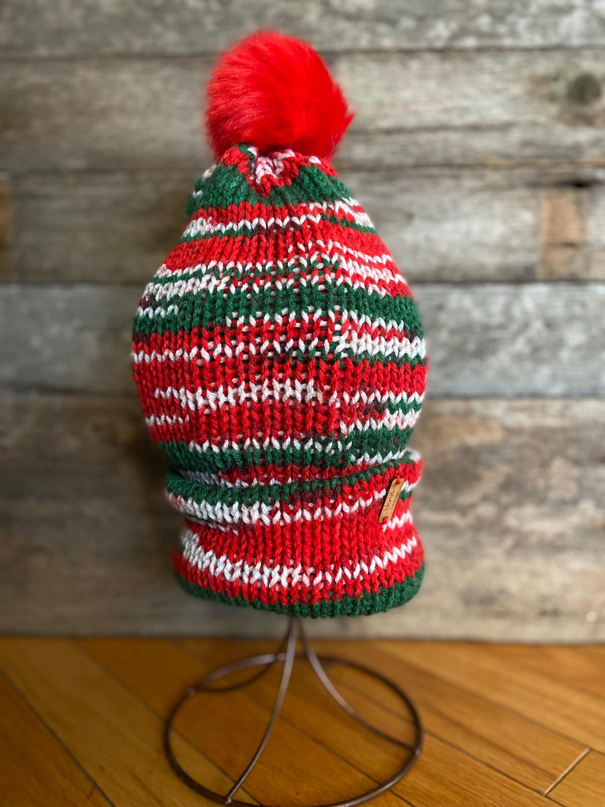 Double Knit Christmas Beanie: Festive Acrylic Winter Hat