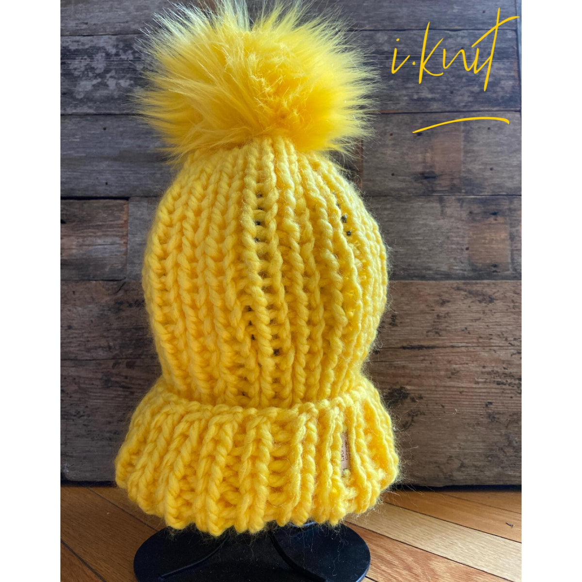 SUNSHINE Knit Beanie with Folded Brim