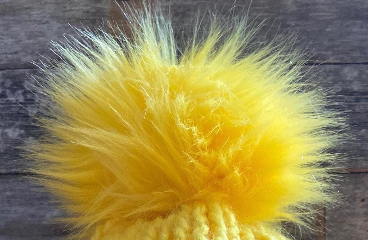 SUNSHINE Knit Beanie with Folded Brim