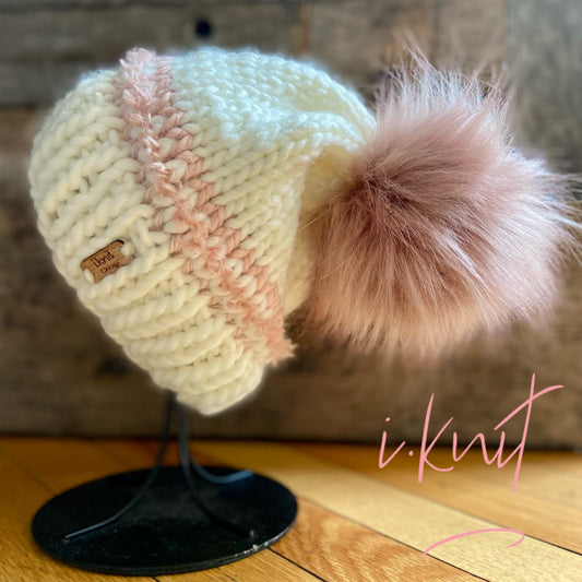 BABY GIRL Knit Beanie