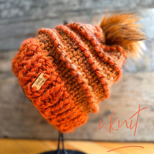 PAPRIKA Hand Knit Beanie