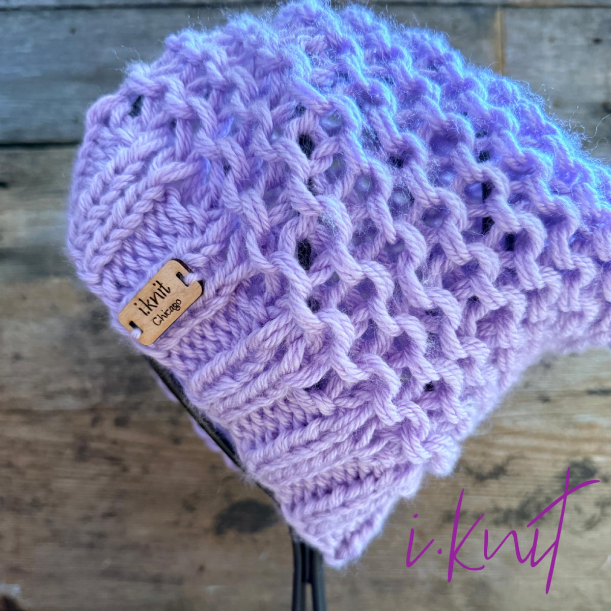 IRIS Boho-Vibe Knit Beanie