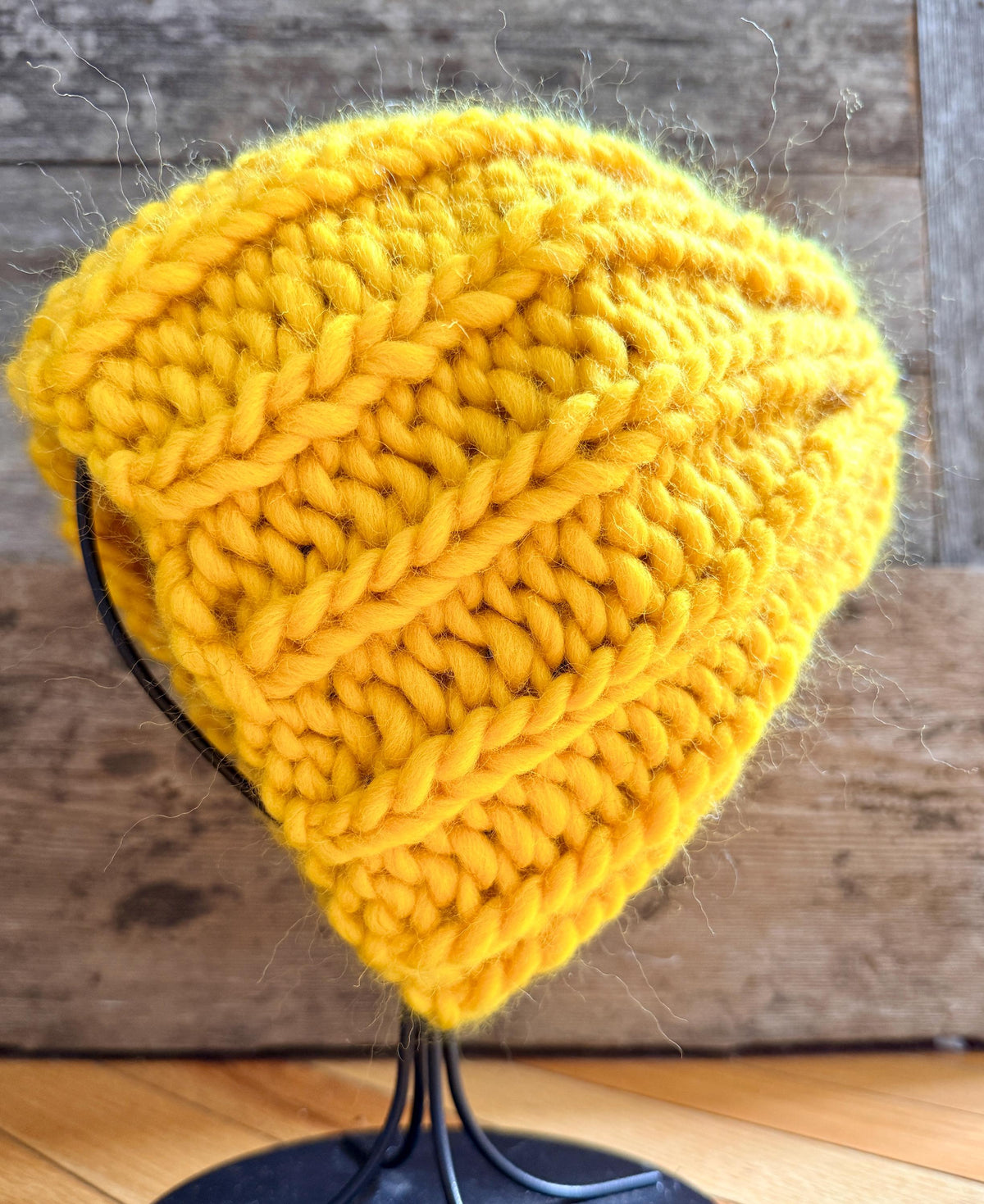 LEMON Chunky Knit Beanie