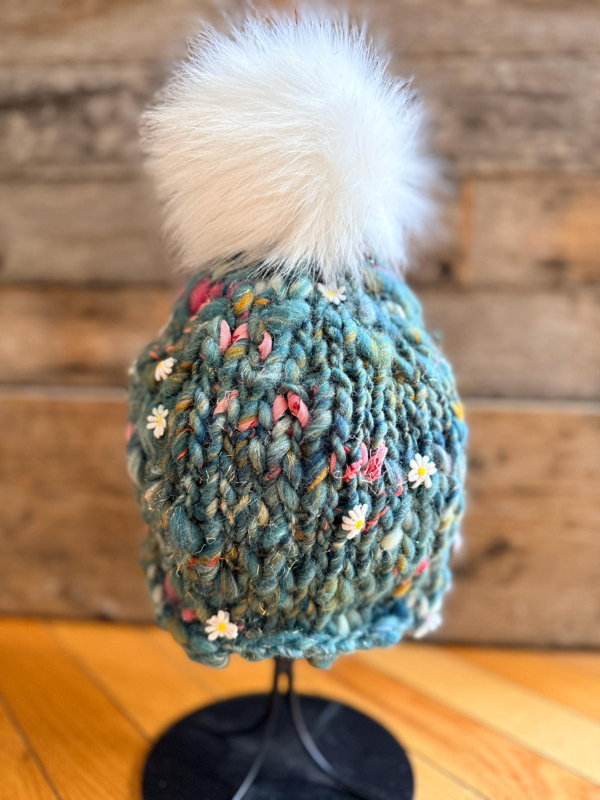 EMERALD Green Knit Beanie