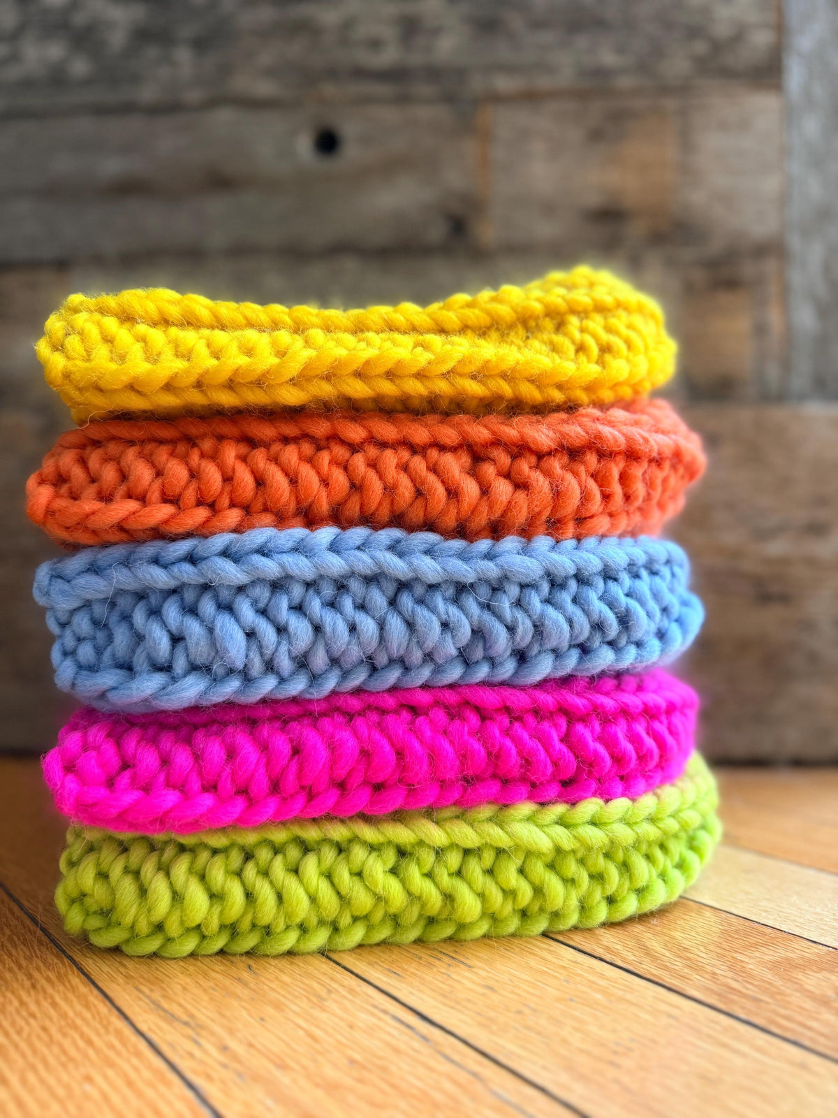 LEMON Chunky Knit Beanie