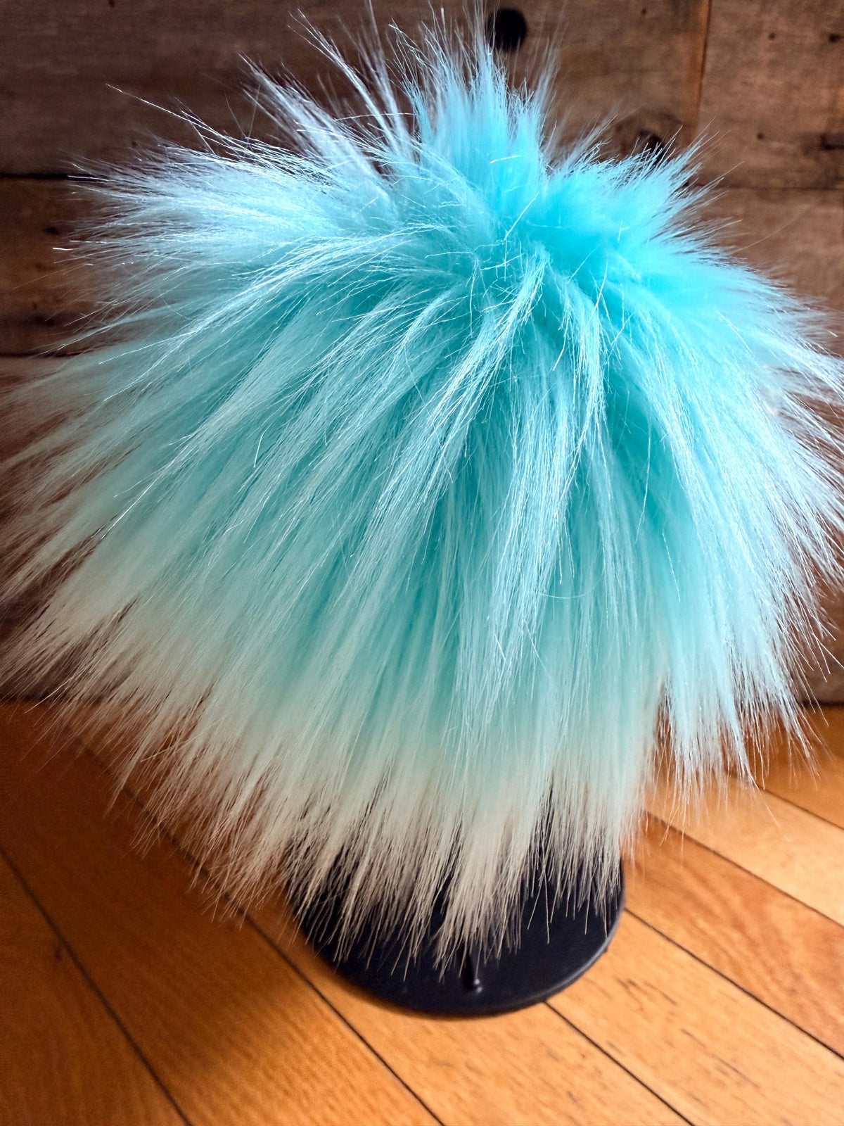 AQUAMARINE Textured Chunky Beanie