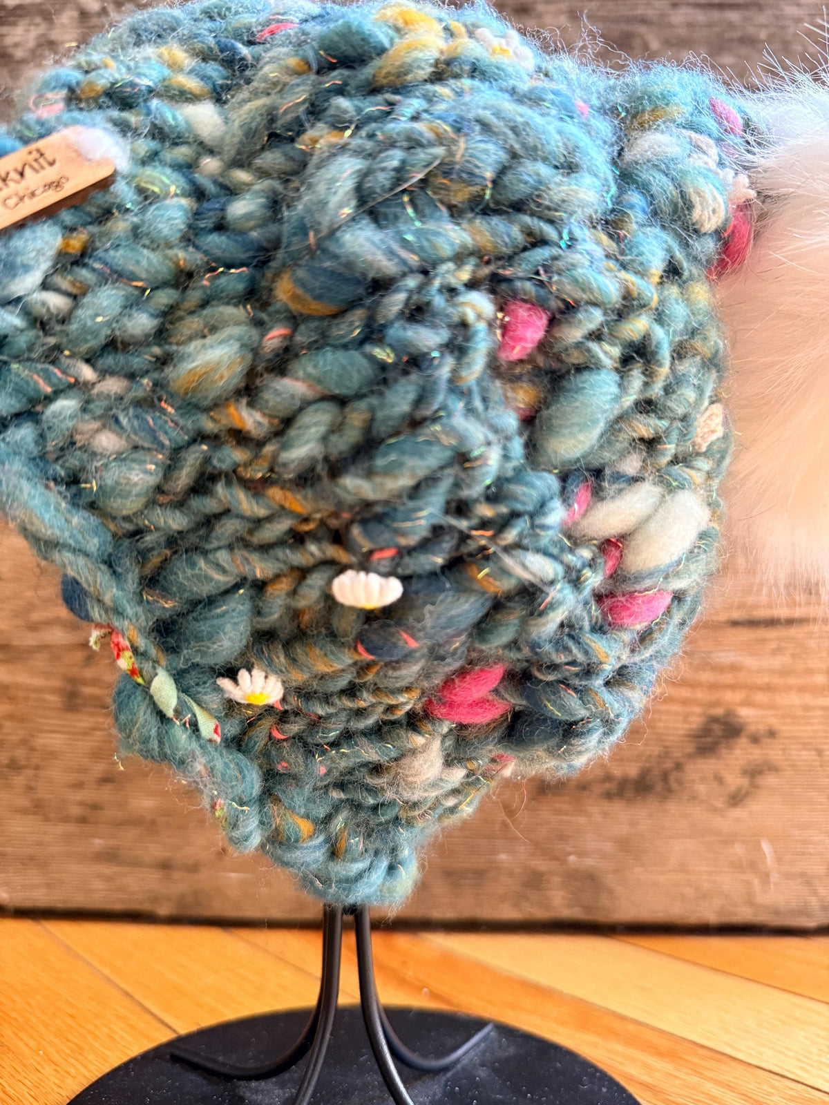 EMERALD Green Knit Beanie