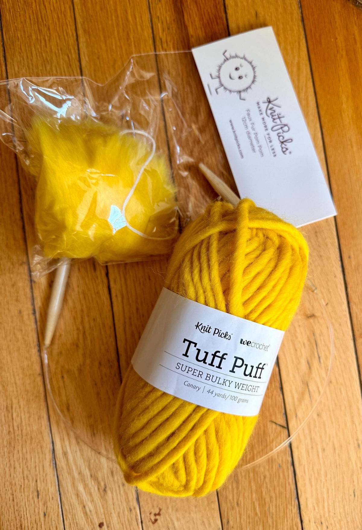 LEMON Chunky Knit Beanie