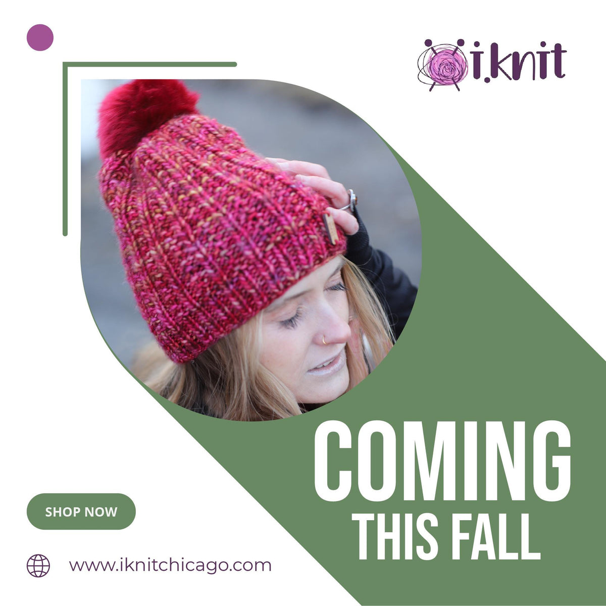 CORRAL Color Knit Beanie