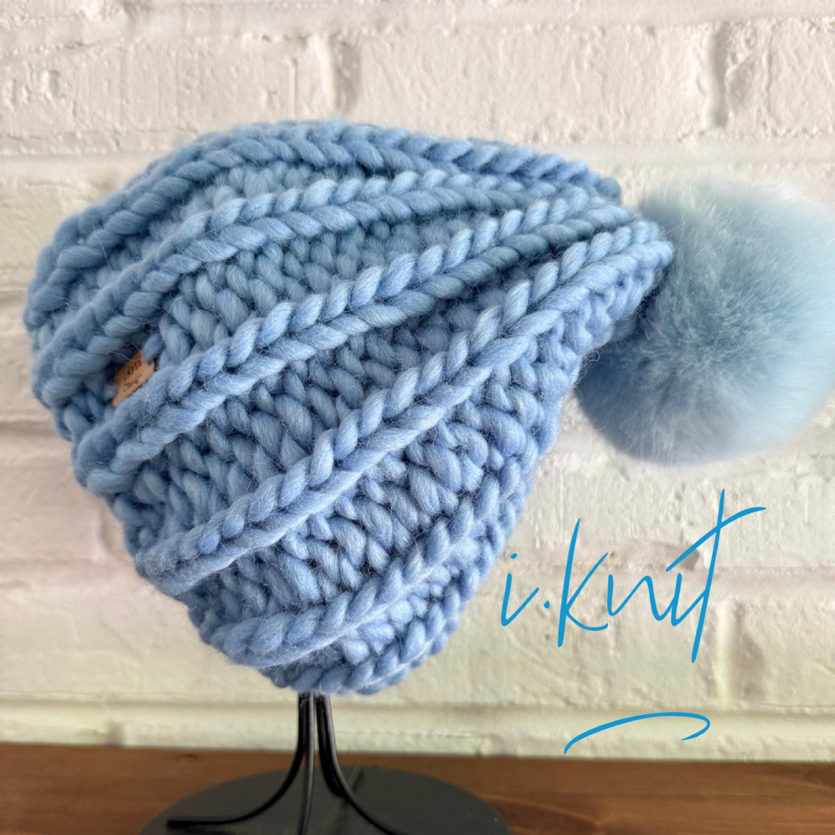 LEMON Chunky Knit Beanie