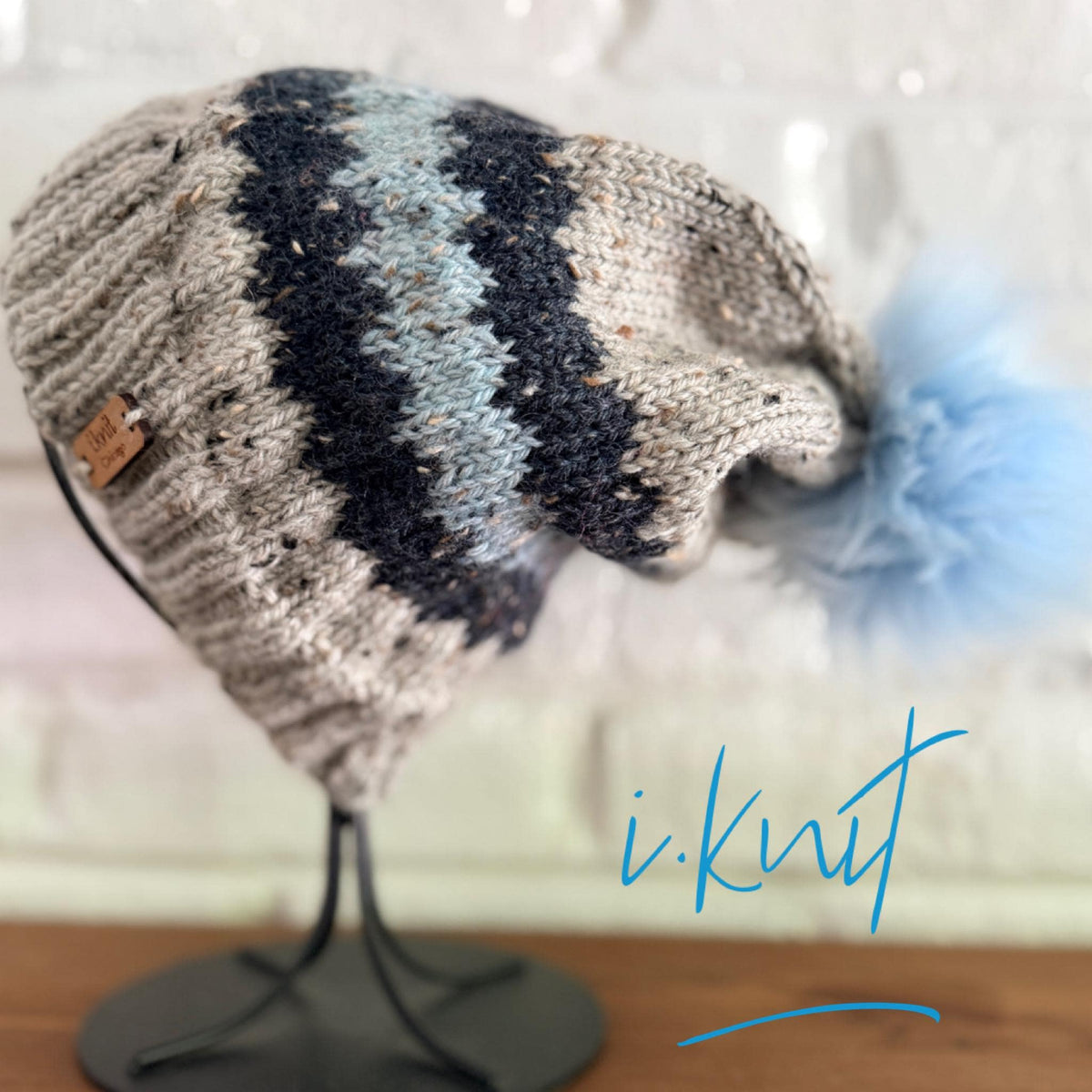 TWEEDY PEAKS Knit Beanie