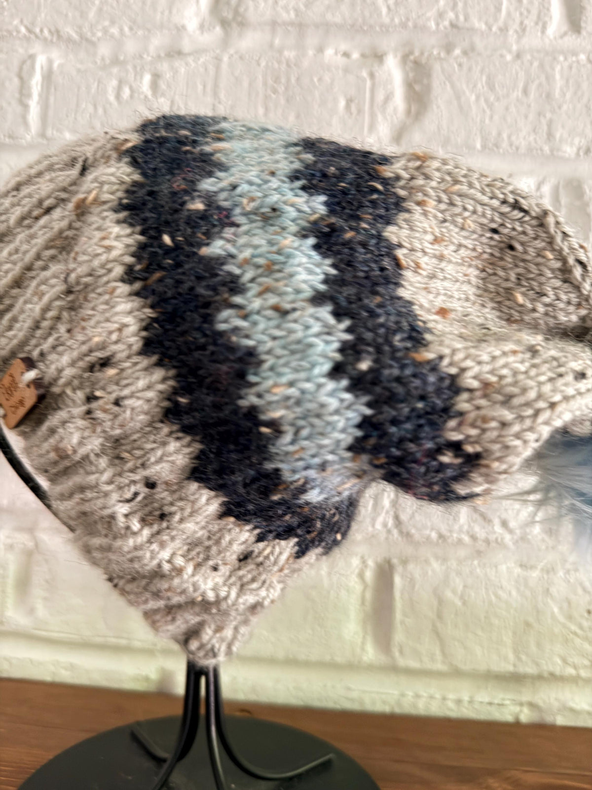 TWEEDY PEAKS Knit Beanie