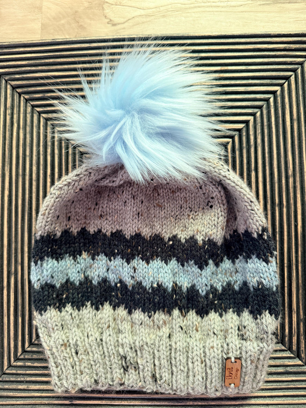 TWEEDY PEAKS Knit Beanie