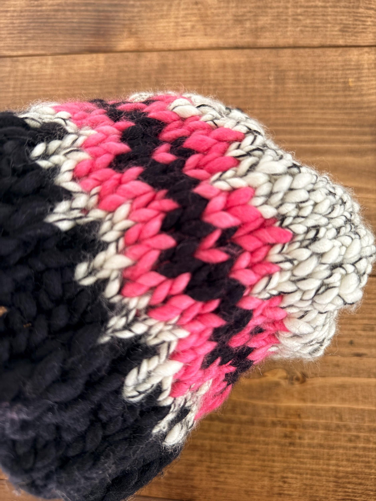 ORIENTAL LILY Hand Knit Beanie