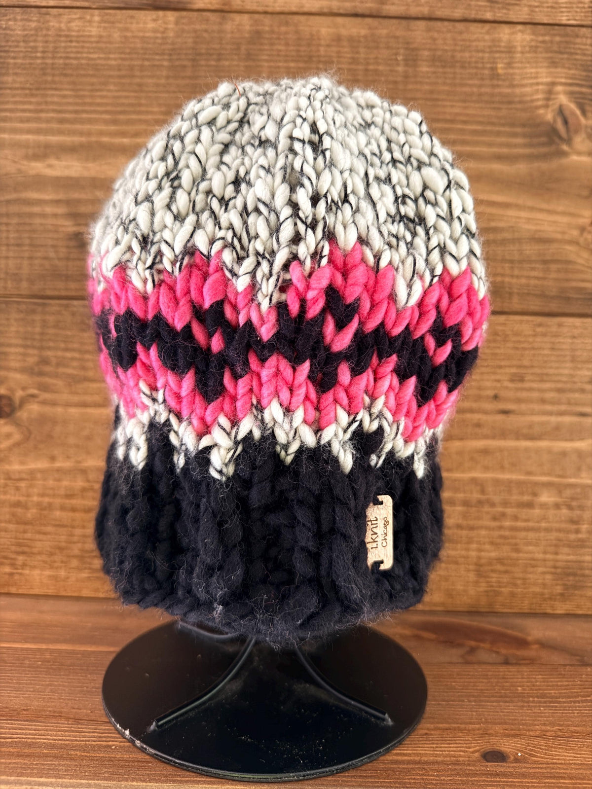 ORIENTAL LILY Hand Knit Beanie