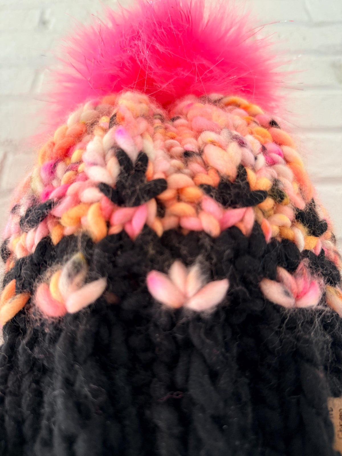 DRACULAURA Chunky Funky Knit Beanie.