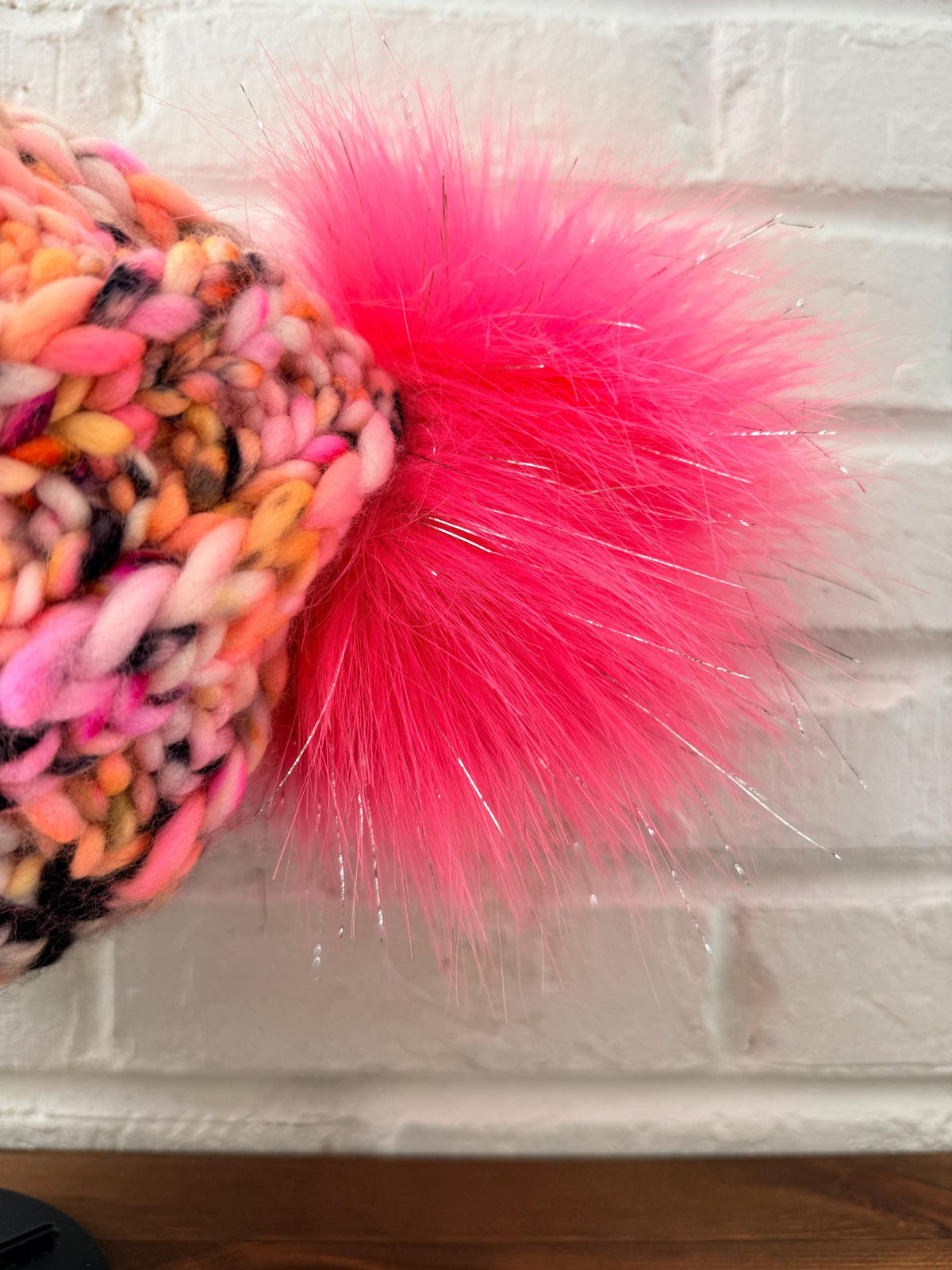DRACULAURA Chunky Funky Knit Beanie.