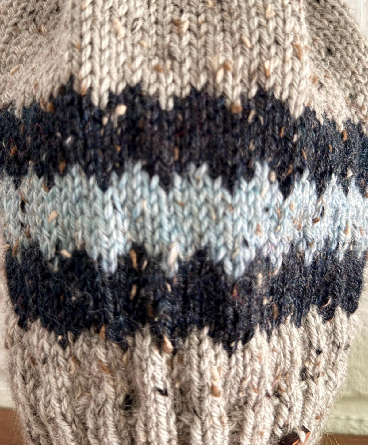 TWEEDY PEAKS Knit Beanie