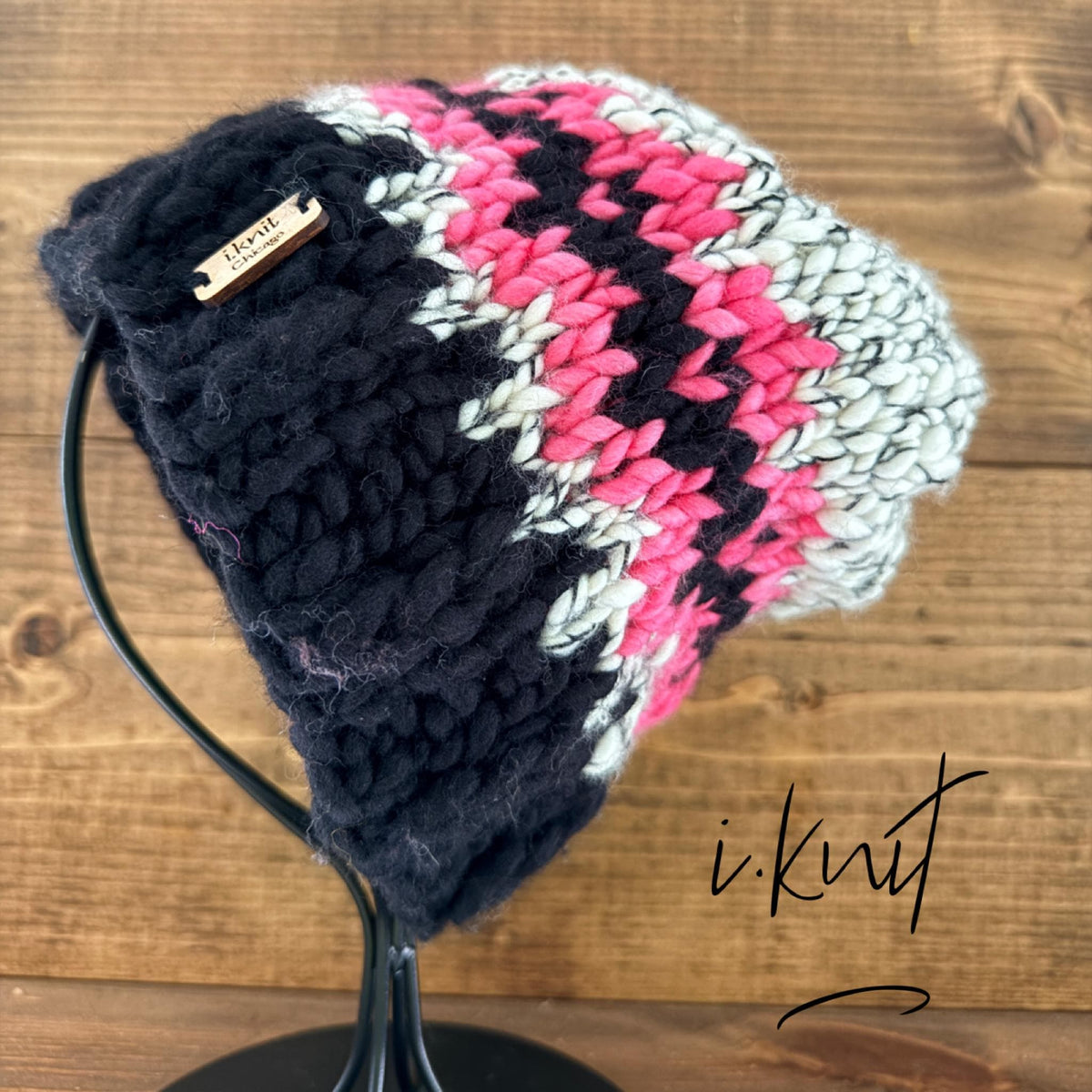 ORIENTAL LILY Hand Knit Beanie