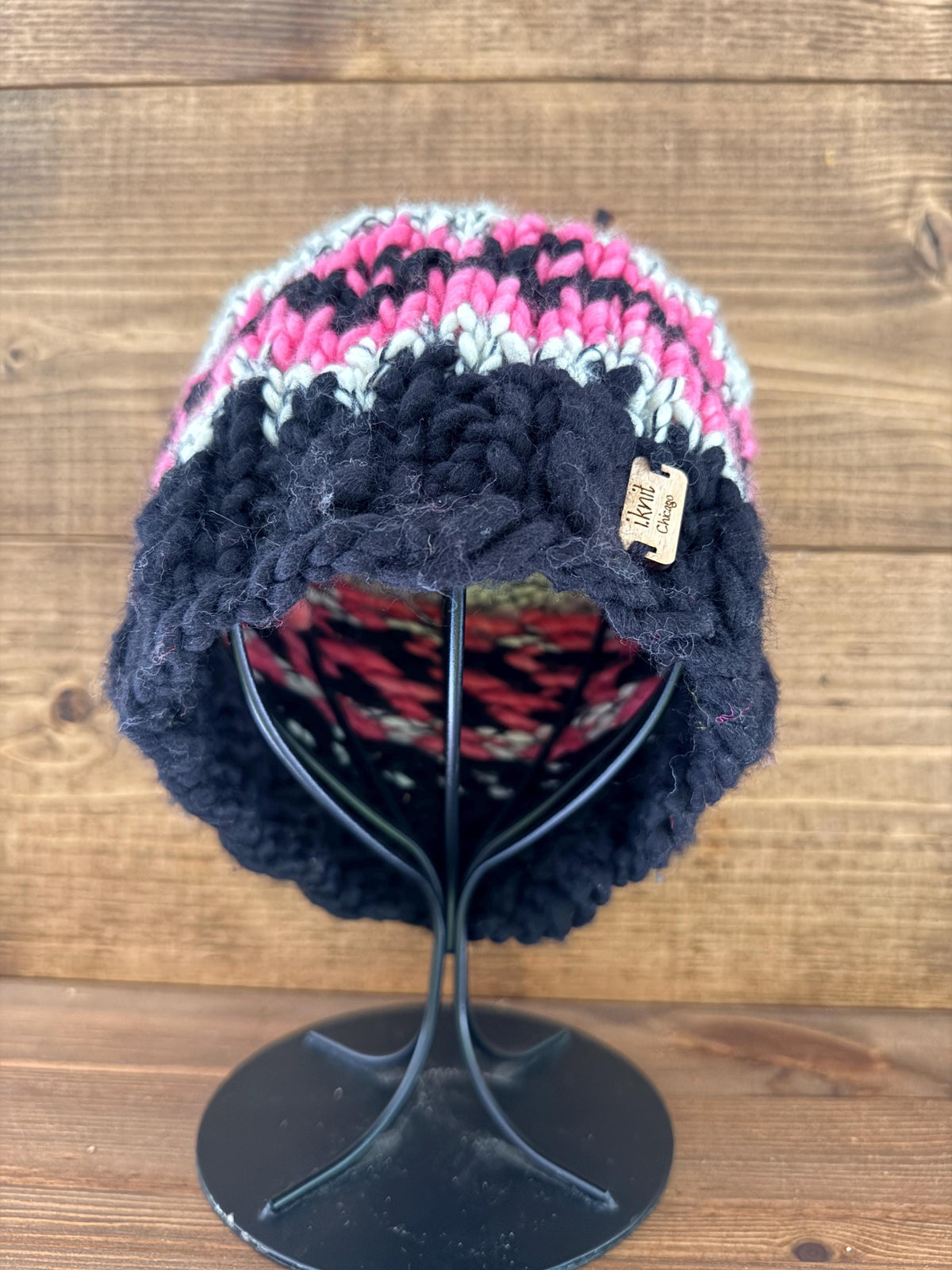 ORIENTAL LILY Hand Knit Beanie