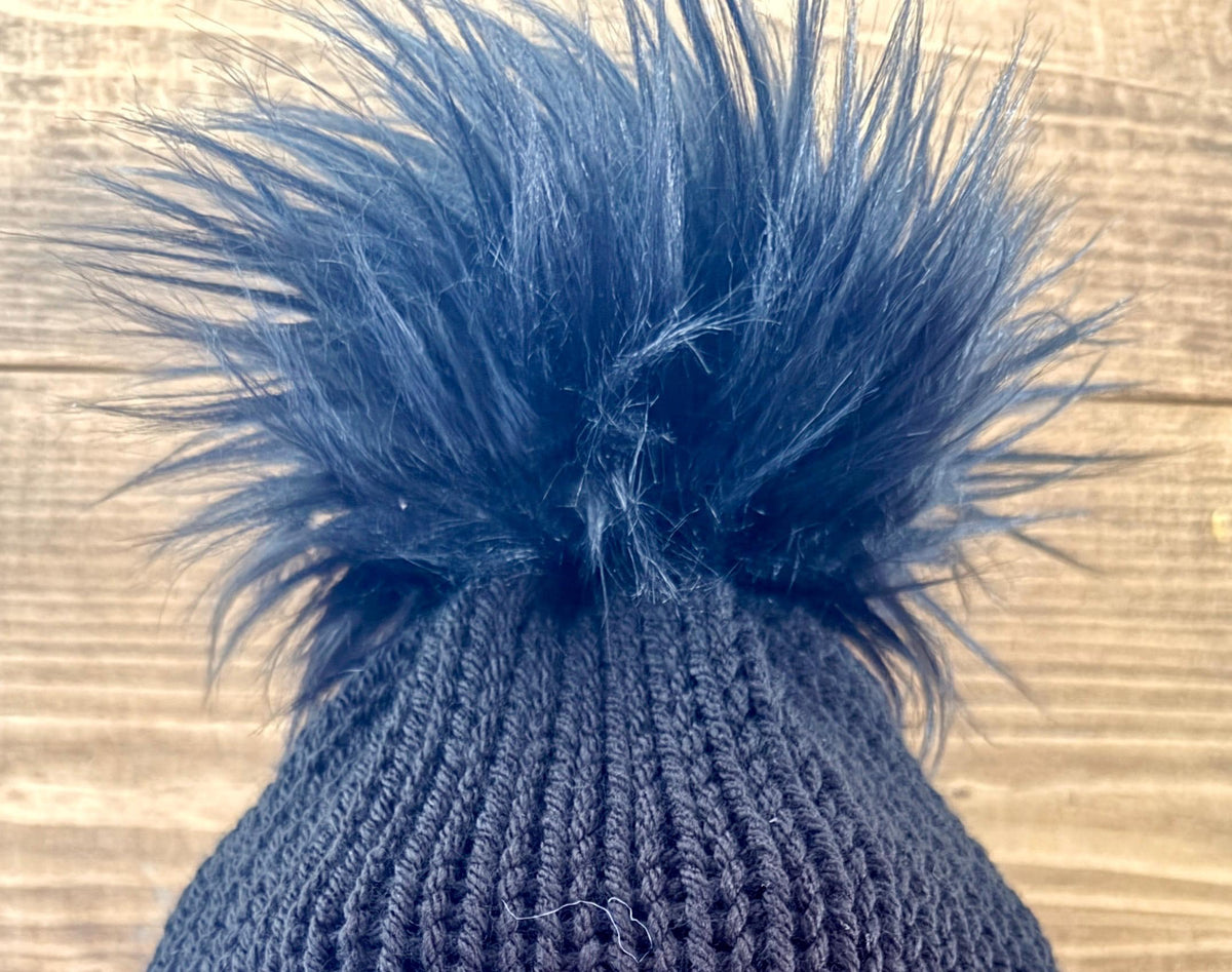 NOIR Double-Knit Beanie