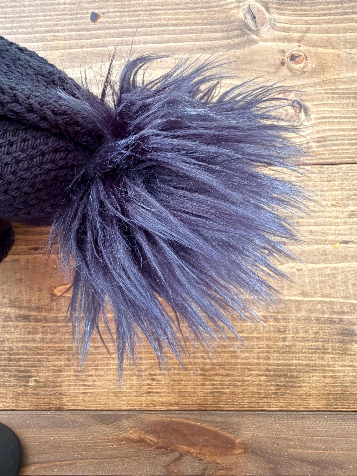NOIR Double-Knit Beanie