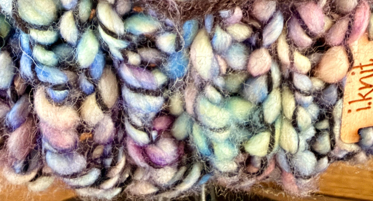 RAINBOW FISH Hand Knit Beanie