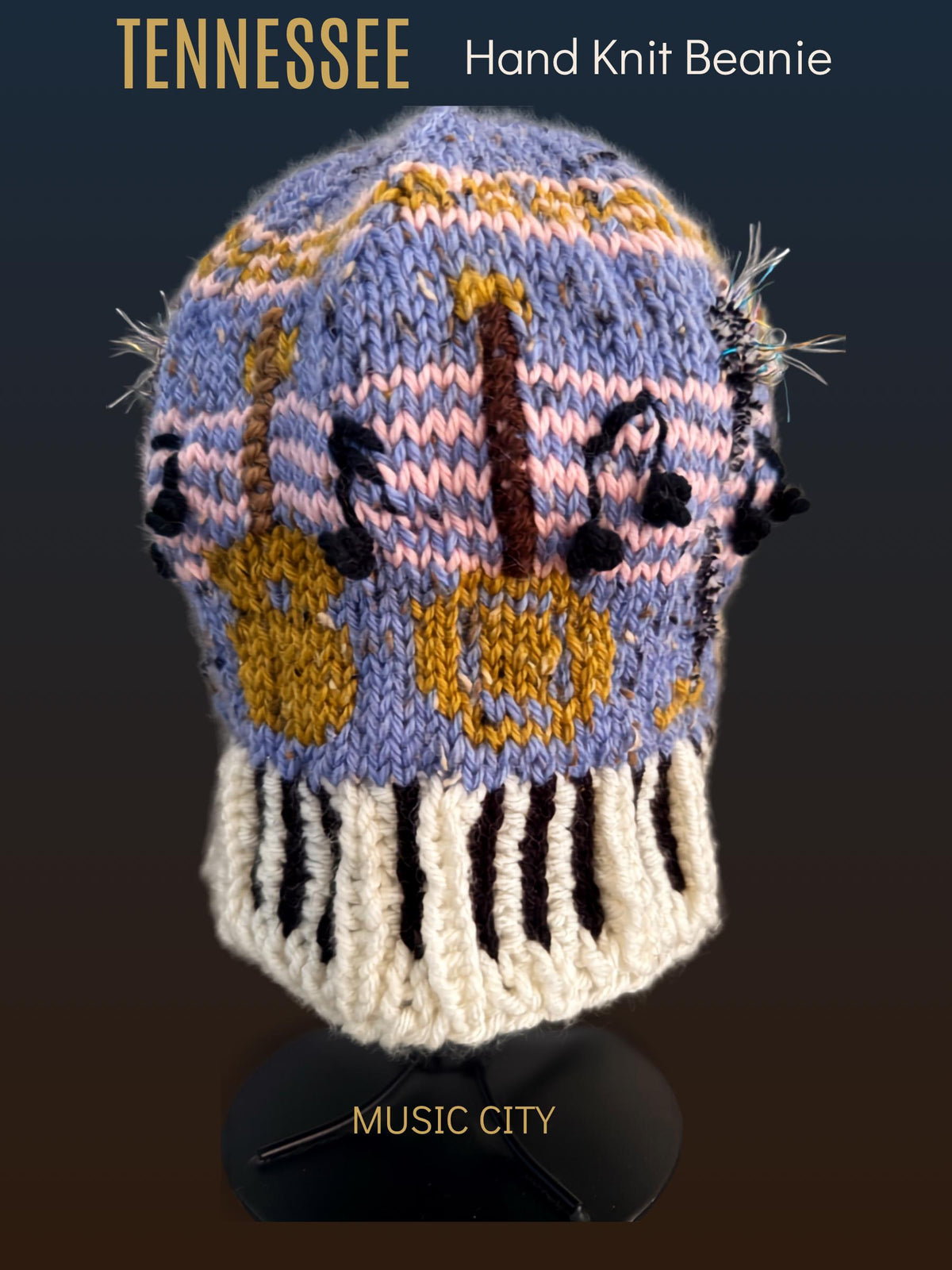 Nancy Bates TENNESSEE Knit Beanie