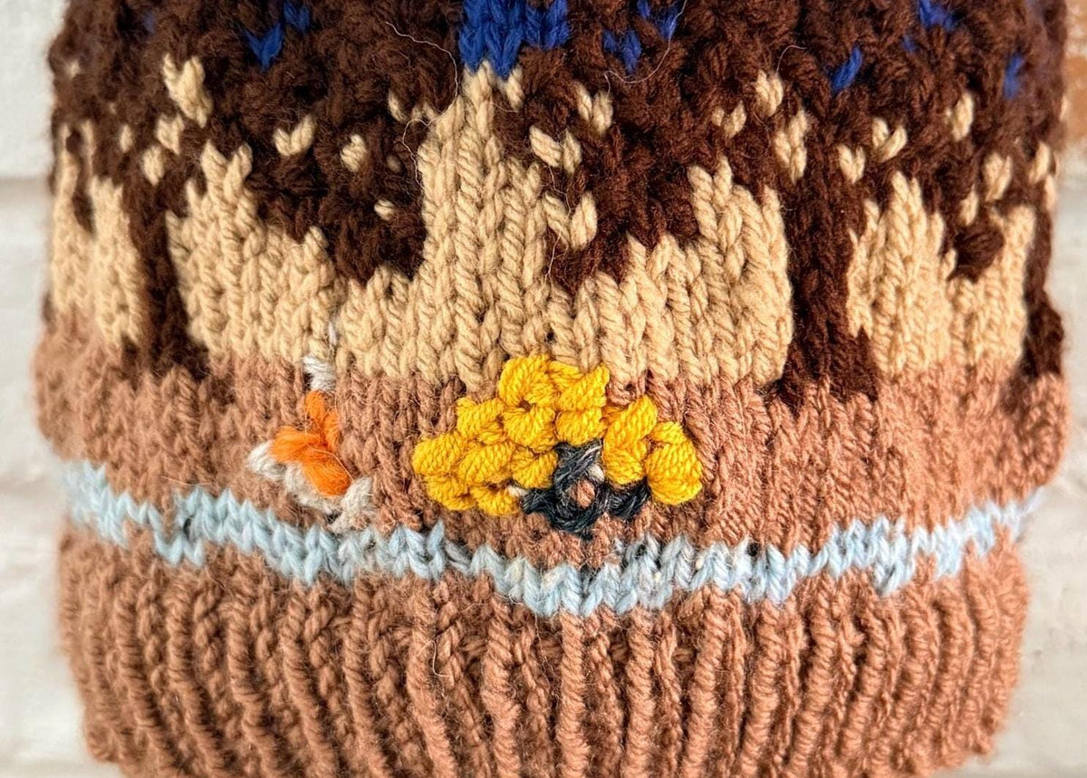 Nancy Bates CALIFORNIA Knit Beanie