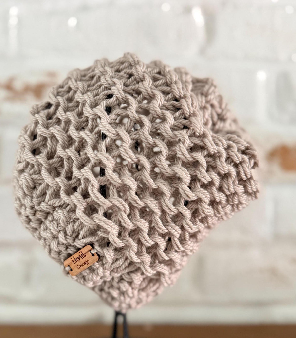 BEATNIK Lacey Knit Beanie