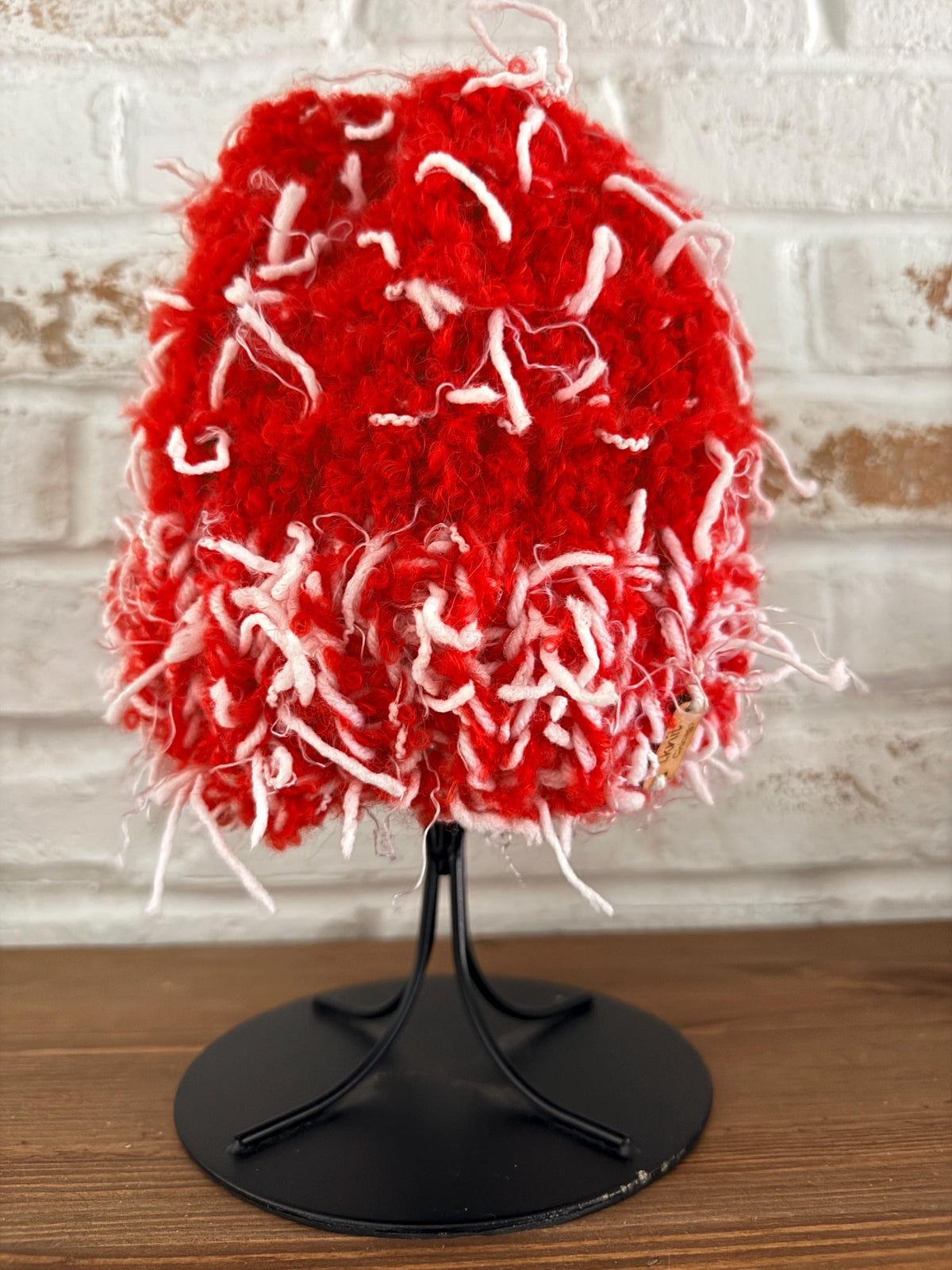 KRIS KRINGLE Hand Knit Beanie