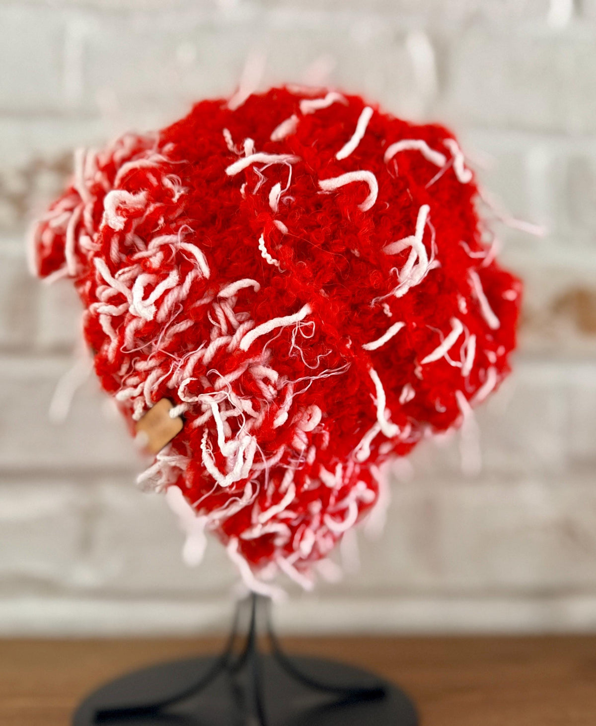KRIS KRINGLE Hand Knit Beanie