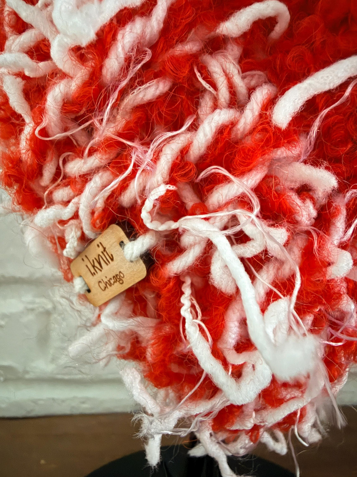 KRIS KRINGLE Hand Knit Beanie