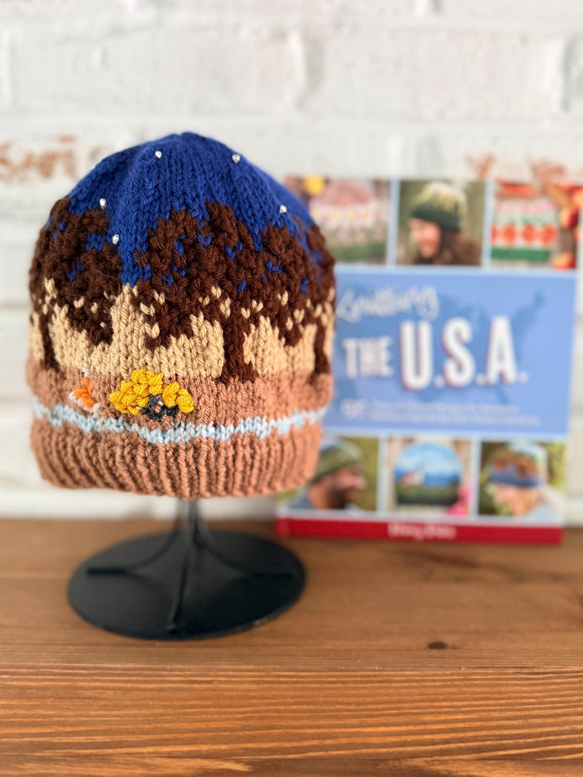 Nancy Bates CALIFORNIA Knit Beanie