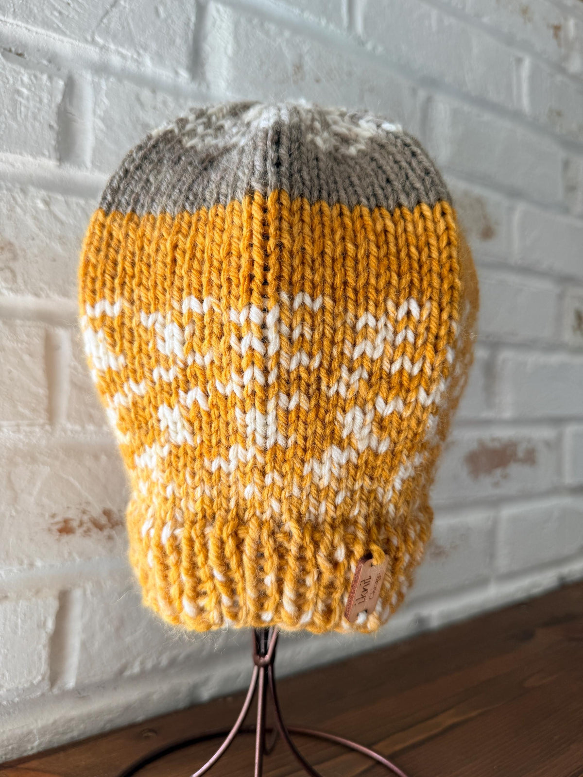 BARLEY Fair-Isle Knit Beanie