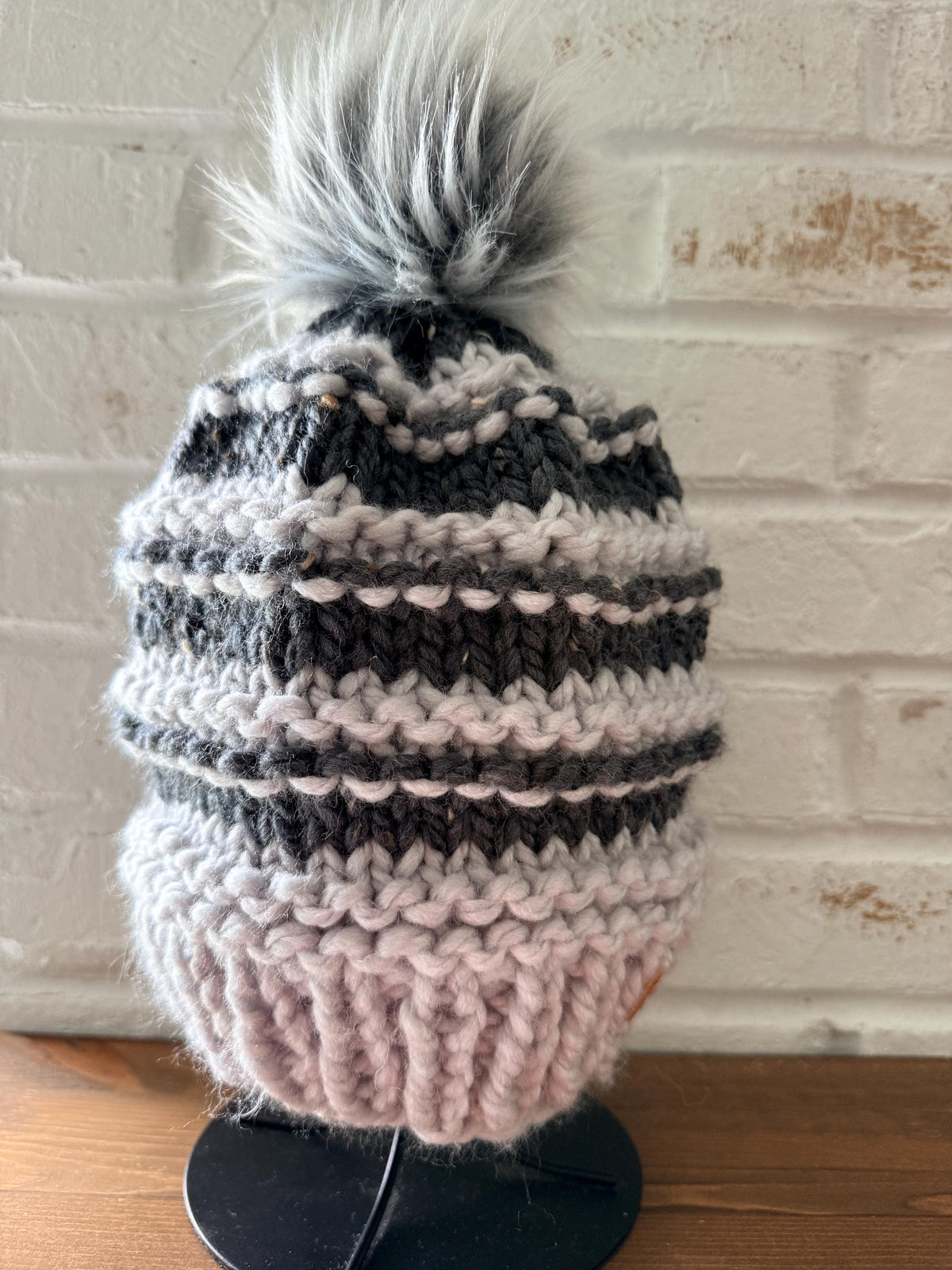 NEGATIVE Chunky Ribbed Knit Beanie