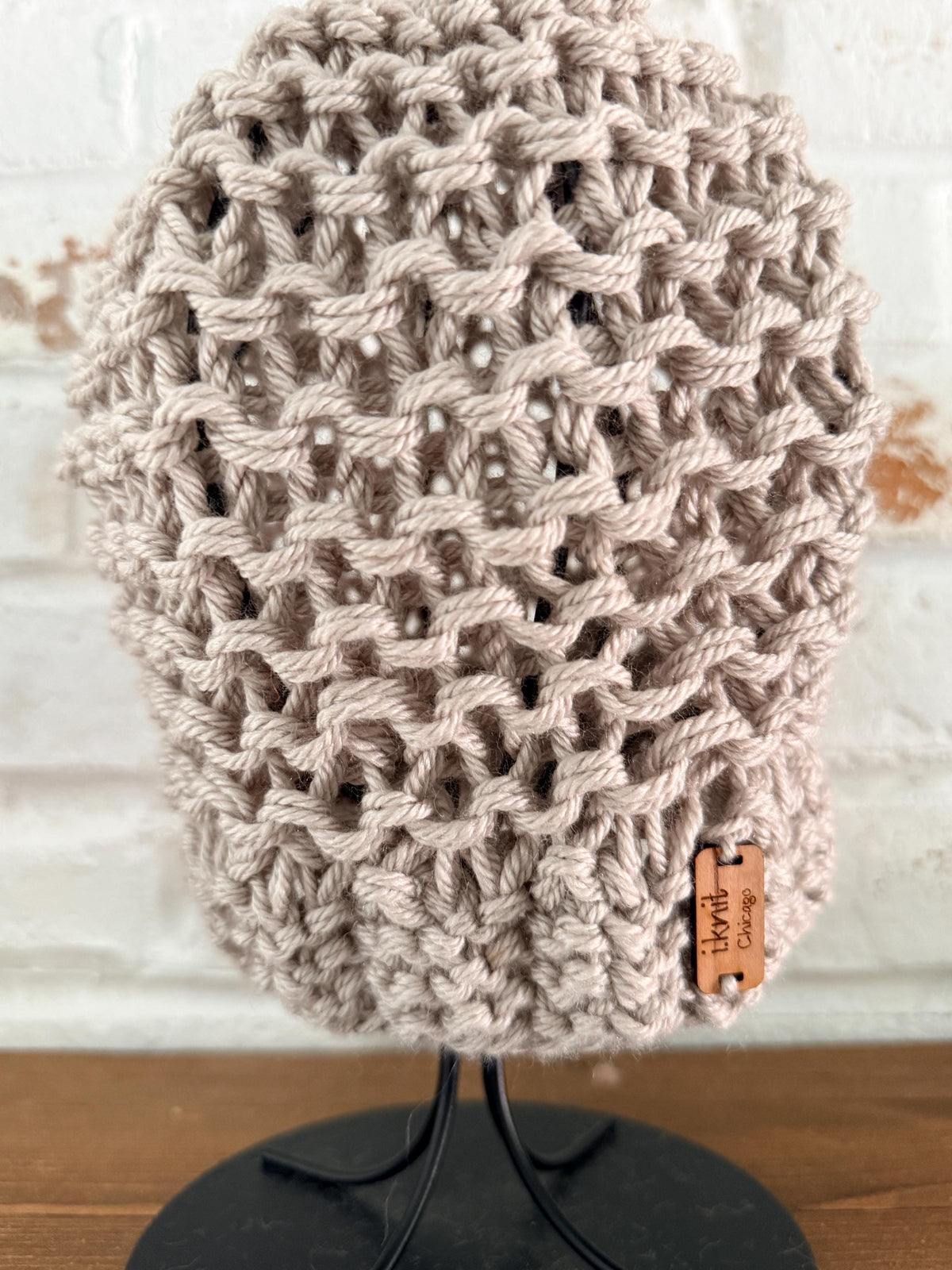 BEATNIK Lacey Knit Beanie