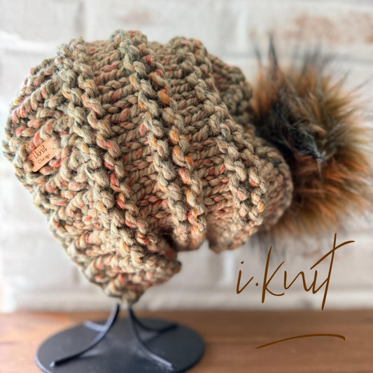 MARSH Ribbed Knit Beanie
