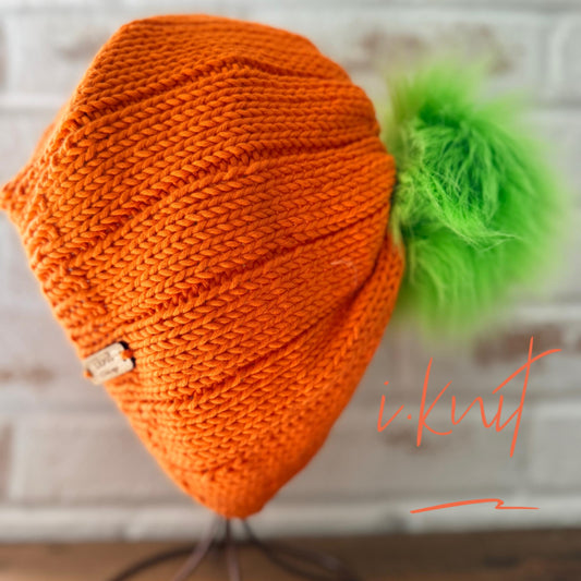 PUMPKIN Knit Beanie