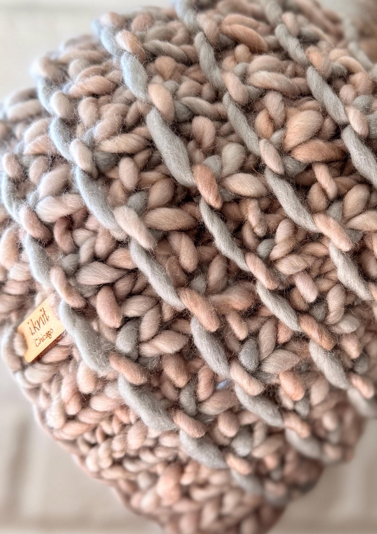 SEASHELLS Textured Knit Beanie