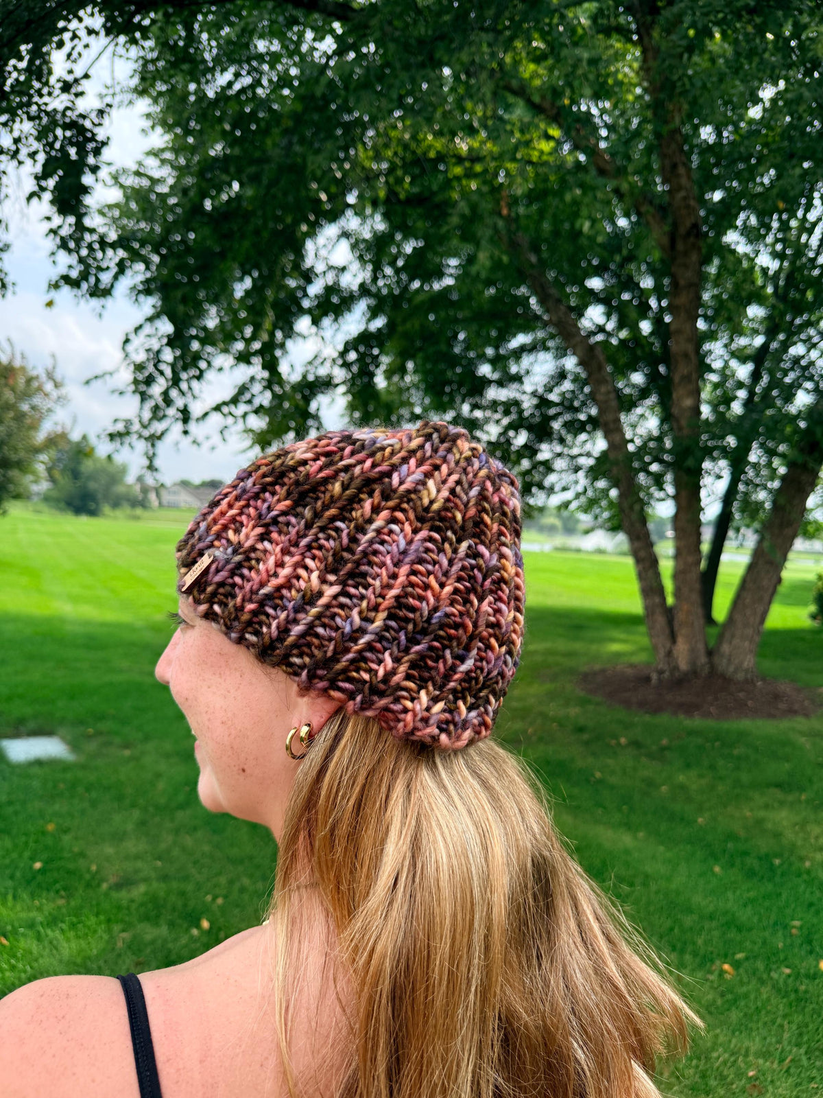 MERLOT Super-wash Merino Wool Knit Beanie