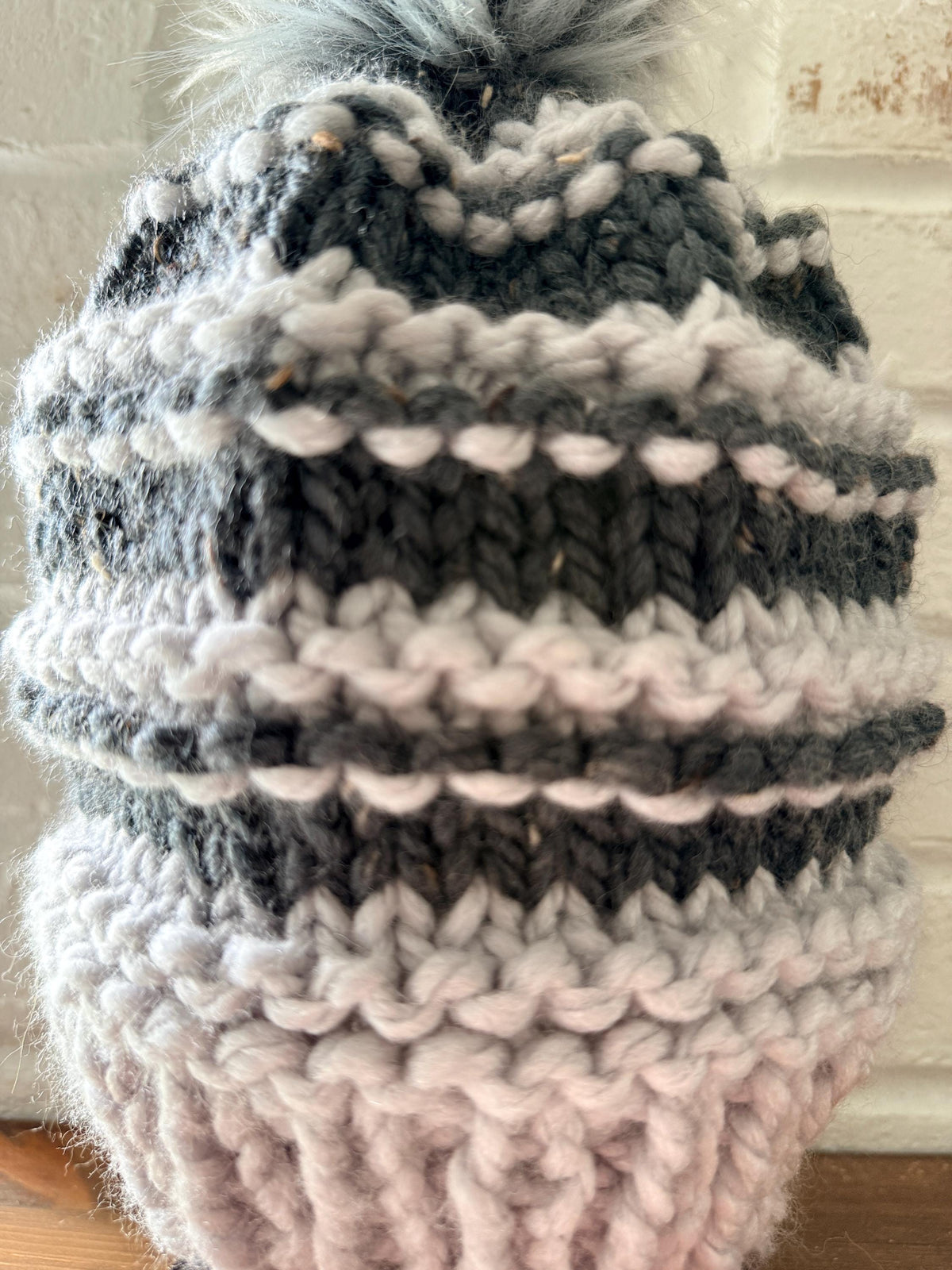 NEGATIVE Chunky Ribbed Knit Beanie