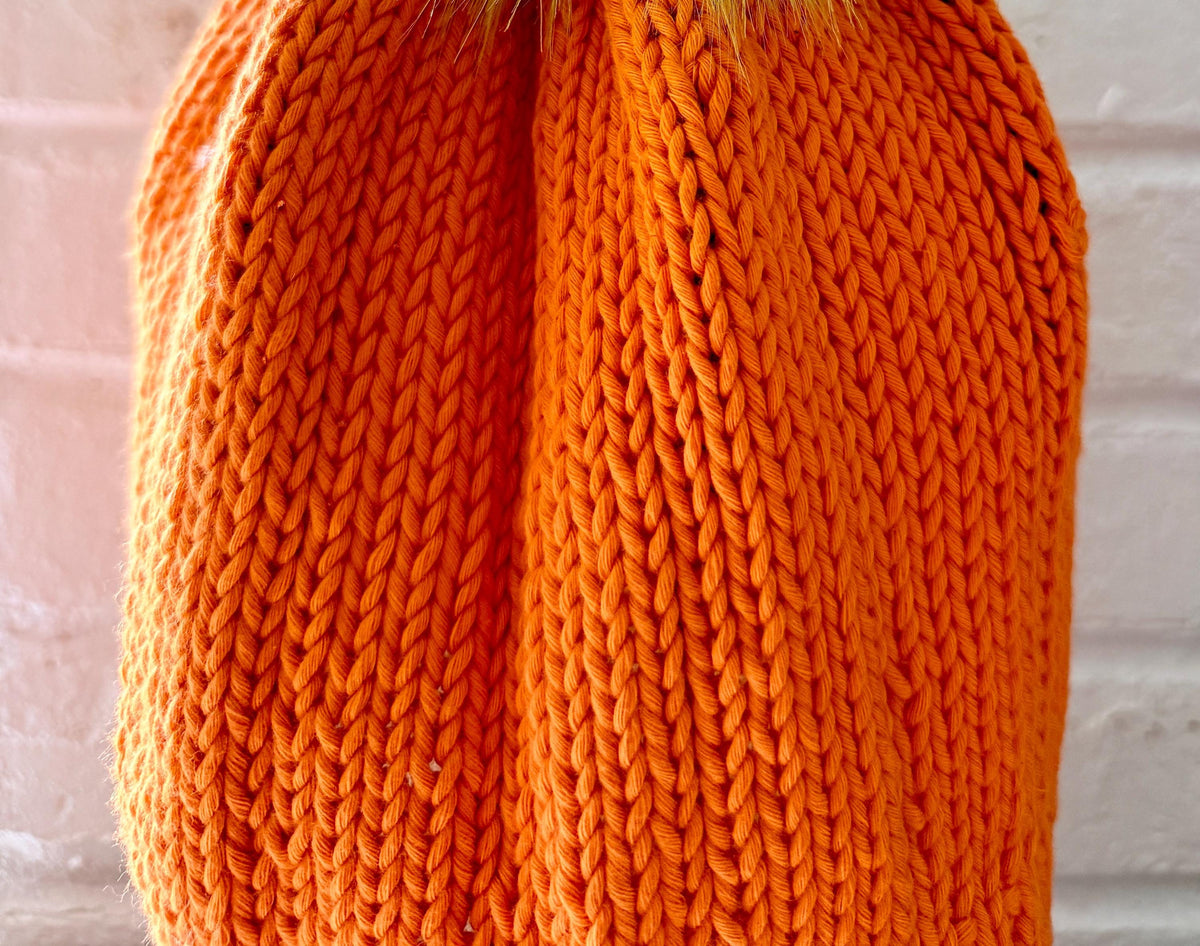 PUMPKIN Knit Beanie