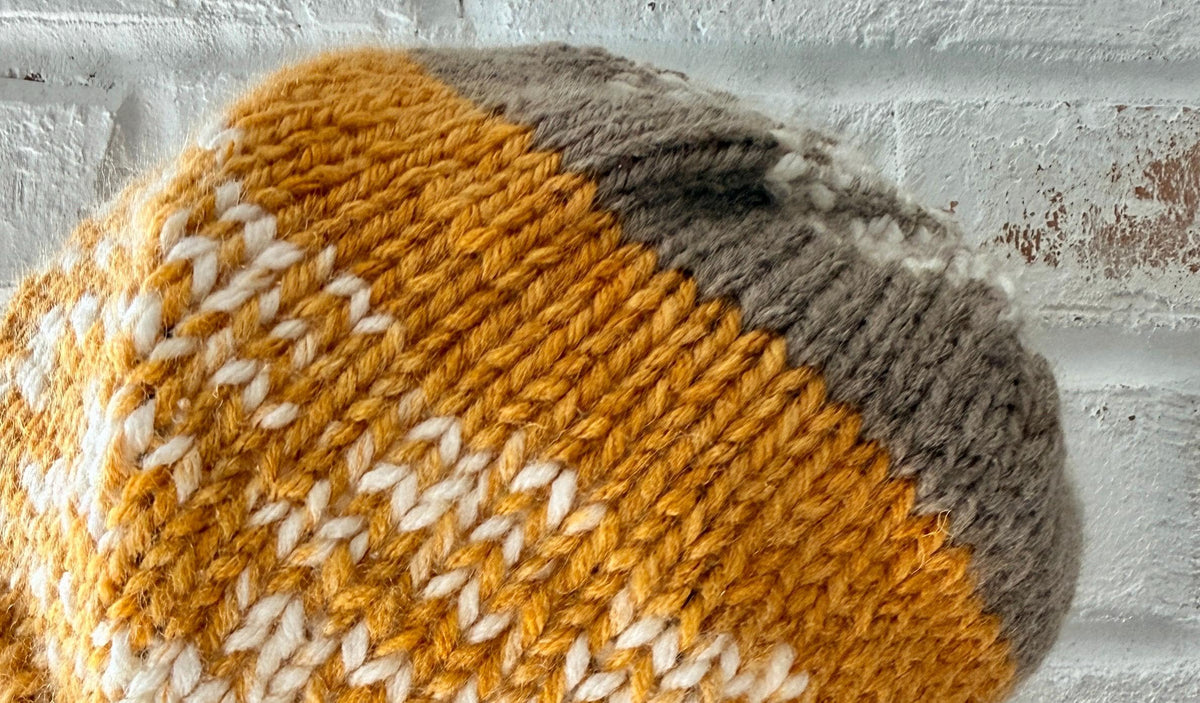 BARLEY Fair-Isle Knit Beanie