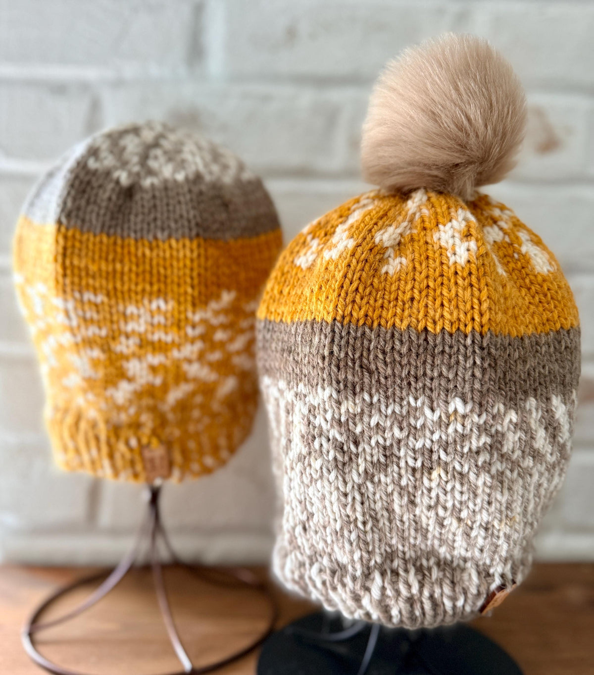 BARLEY Fair-Isle Knit Beanie
