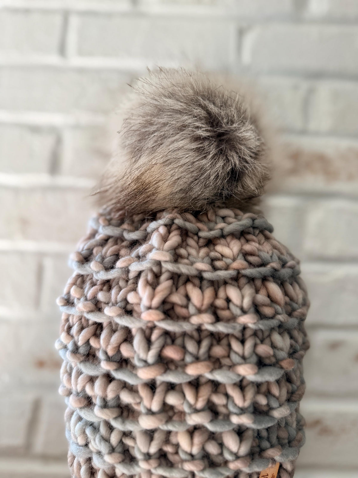 SEASHELLS Textured Knit Beanie