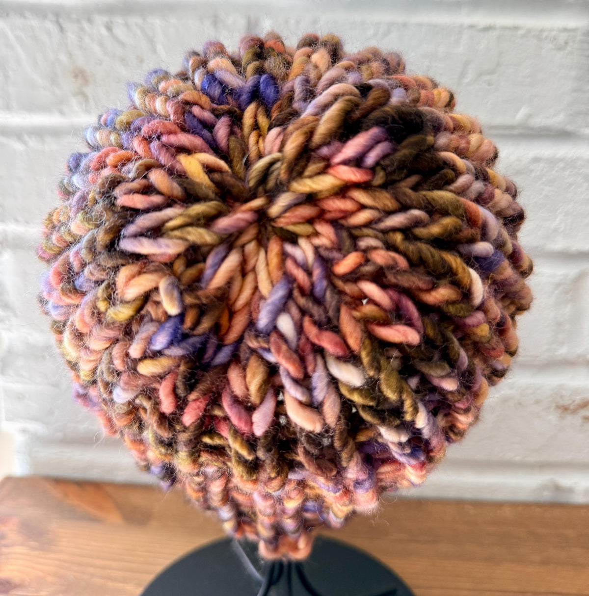MERLOT Super-wash Merino Wool Knit Beanie
