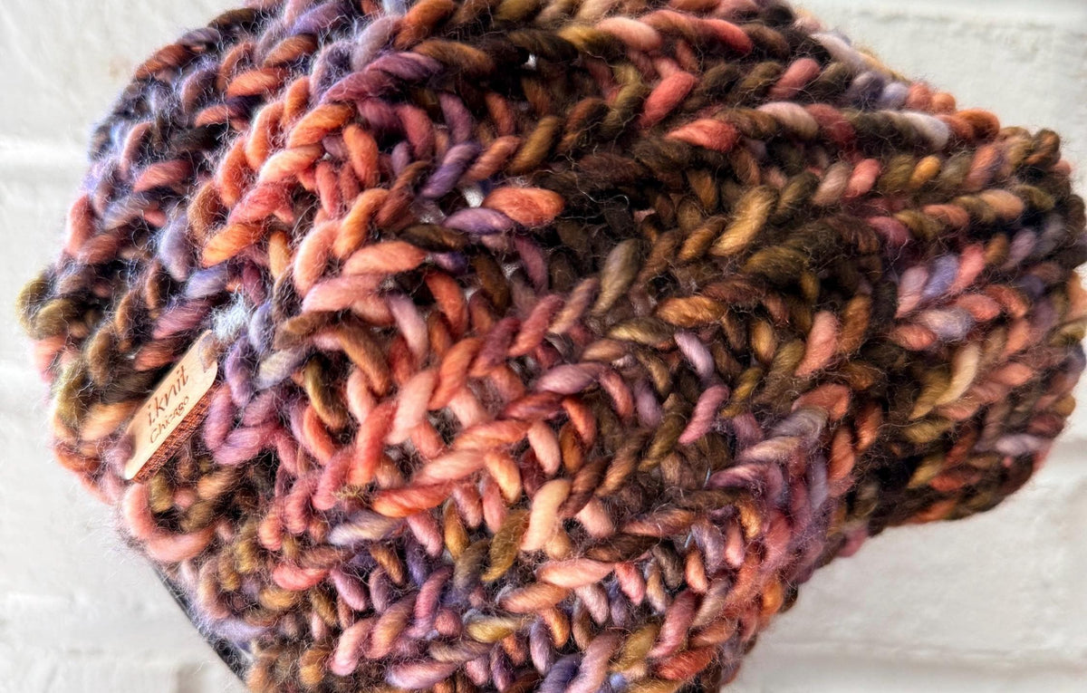 MERLOT Super-wash Merino Wool Knit Beanie